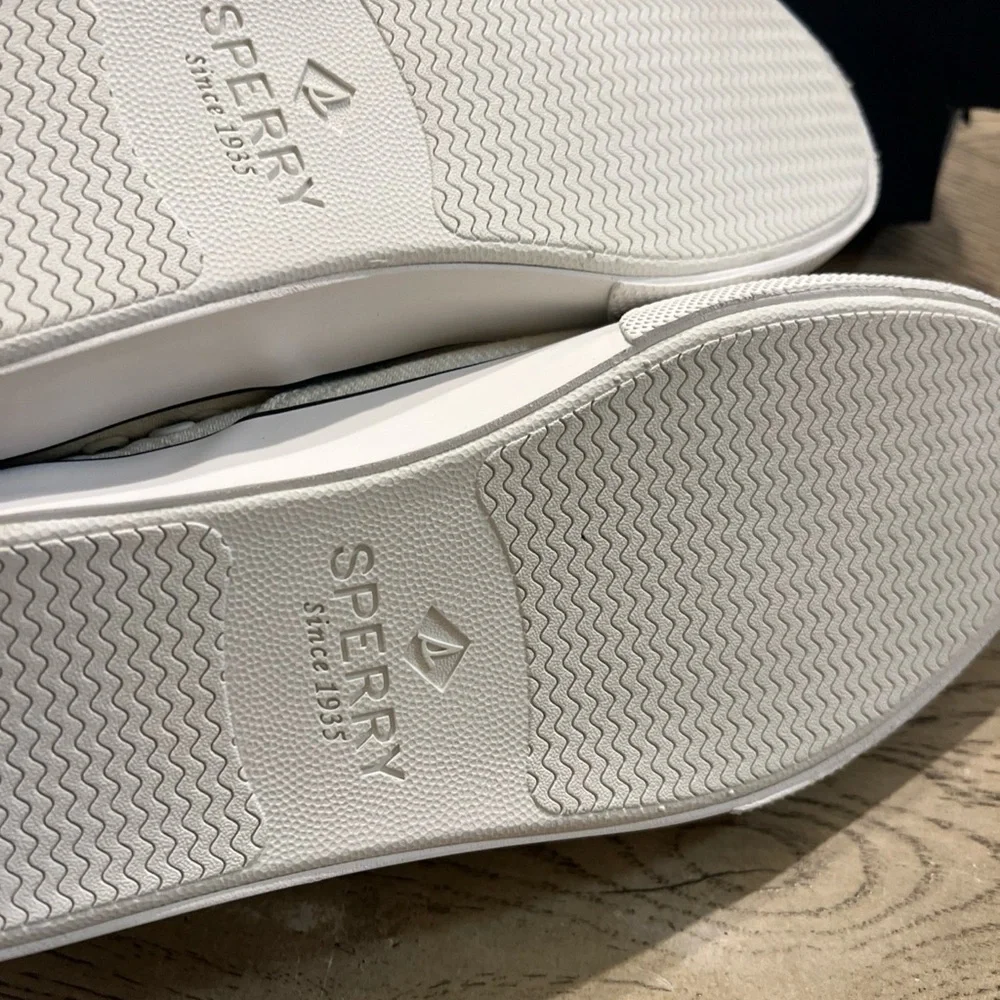 Sperry Striper Cvo Slub White Size 5.5
